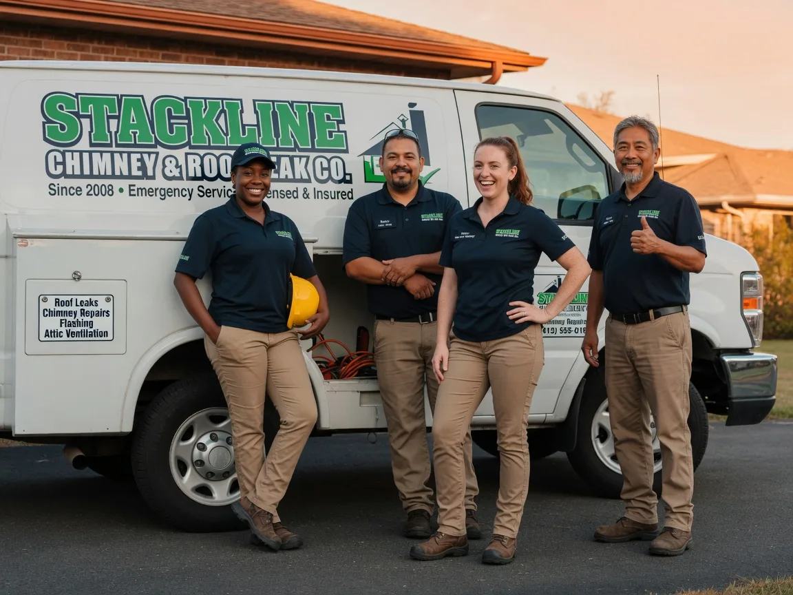 Chimney flashing repair company in Green, OH
